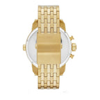 Diesel DZ7287 Big Daddy Analog Men's Watch – Gold Dial & Gold Stainless Steel Strap