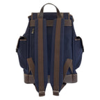 Longchamp Boxford Canvas Leather Backpack