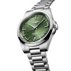 longines Conquest 41mm - Sunray Green on Bracelet
