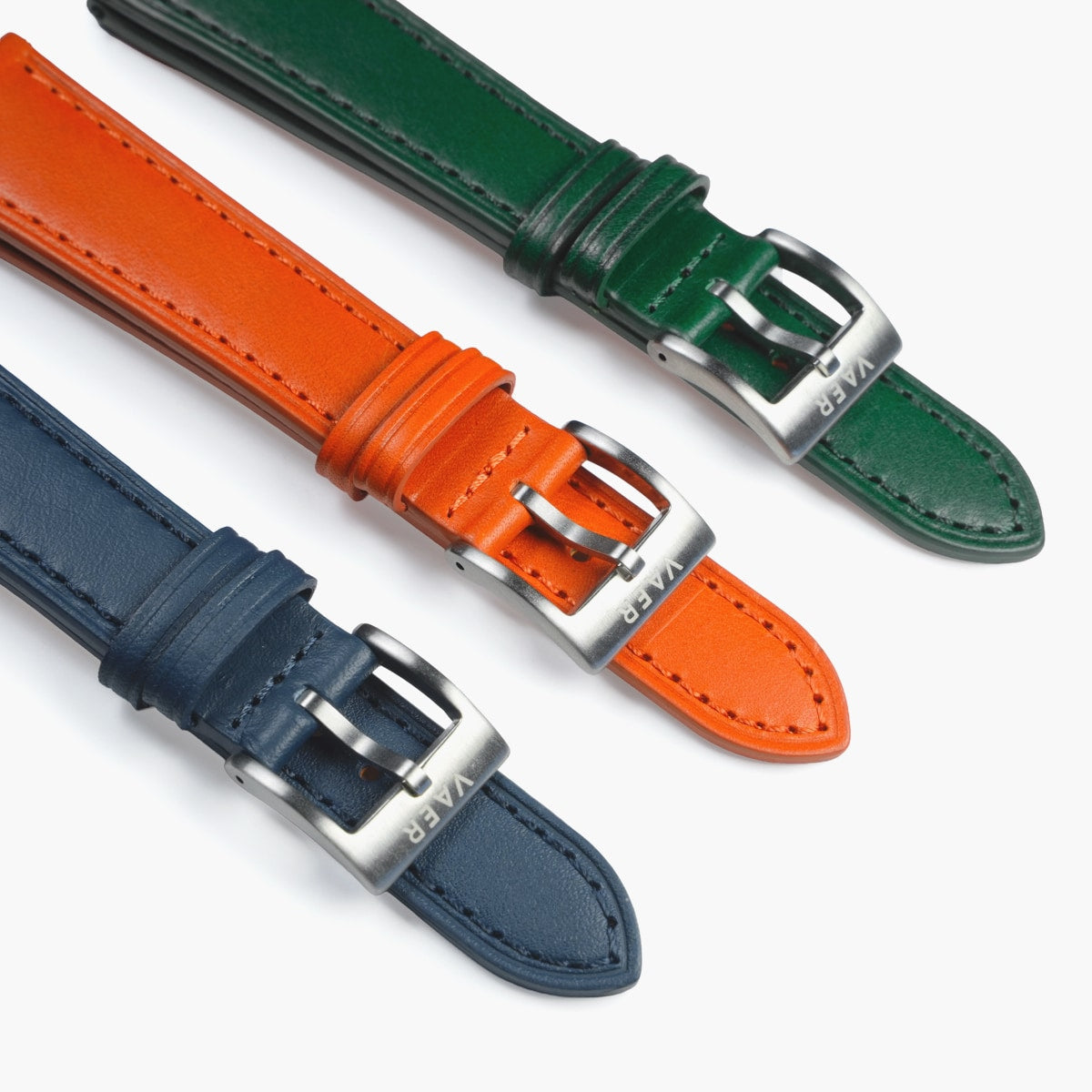 Black Full Grain Leather Strap