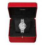Ballon Bleu de Cartier 33 | 33mm, Steel, Diamond Silver Dial