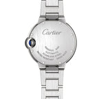 Ballon Bleu de Cartier 33 | 33mm, Steel, Diamond Silver Dial