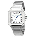 Santos de Cartier Large Model | 40mm, Steel, Silver Dial