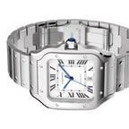 Santos de Cartier Large Model | 40mm, Steel, Silver Dial