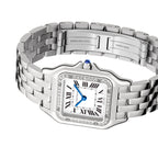 Panthère de Cartier Medium Model | 27mm, Steel, Silver Dial, Ref. W4PN0008
