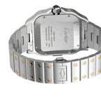 Santos de Cartier Chronograph | 43mm, Two-Tone Steel & 18K Yellow Gold, Silver Dial