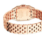 Panthère de Cartier Medium Model | 27mm, 18K Rose Gold, Silver Dial, Ref. WJPN0009