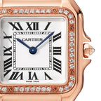 Panthère de Cartier Medium Model | 27mm, 18K Rose Gold, Silver Dial, Ref. WJPN0009