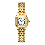 Panthère de Cartier Mini Model | 19mm, 18K Yellow Gold, Silver Dial, Ref. WGPN0016/WGPN0036