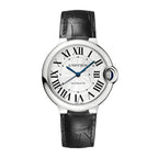 Ballon Bleu de Cartier 36 | 36mm, Steel, Alligator Leather, Silver Dial