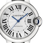 Ballon Bleu de Cartier 36 | 36mm, Steel, Alligator Leather, Silver Dial
