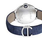 Ballon Bleu de Cartier | 42mm, Steel, Alligator Leather, Blue Dial