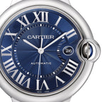 Ballon Bleu de Cartier | 42mm, Steel, Alligator Leather, Blue Dial