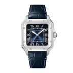 Santos de Cartier | 35mm, Steel, Blue Dial