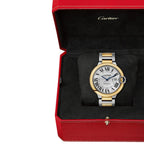 Ballon Bleu de Cartier 42 | 42mm, Two-Tone Steel & 18K Yellow Gold, Silver Dial