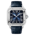 Santos de Cartier Large Model | 40mm, Steel, Blue Dial