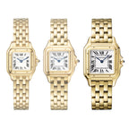 Panthère de Cartier Medium Model | 29mm, 18K Yellow Gold, Silver Dial