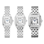 Panthère de Cartier Medium Model | 27mm, Steel, White Dial