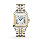 Panthère de Cartier Large Model | 31mm, Two-Tone Steel & 18K Yellow Gold, White Dial