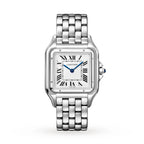 Panthère de Cartier Large Model | 31mm, Steel, White Dial