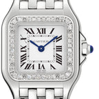 Panthère de Cartier Small Model | 23mm, Steel, Silver Dial, Ref. W4PN0016