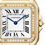 Panthère de Cartier Medium Model | 27mm, 18K Yellow Gold, White Dial