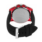 Armani Exchange Outerbanks AX1338 Men's Chronograph Watch – Black Dial with Black Silicone Strap