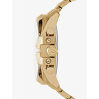 Diesel DZ4360 Mega Chief Chronograph Men's Watch – Gold Dial & Gold Stainless Steel Strap