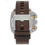 Diesel DZ7343 BAMF Chronograph Men's Watch – Beige Dial & Brown Leather Strap