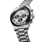 longines Conquest Automatic Chronograph 42mm - Silver on Bracelet