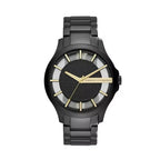 Armani Exchange Hampton Series AX2192 Men's Chronograph – Black Dial with Matching Black Stainless Steel Bracelet