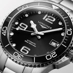 longines HydroConquest 39mm - Black on Bracelet