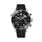 OMEGA Seamaster Diver 300M Chronograph 44mm - Black on Rubber Strap