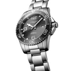 longines HydroConquest 41mm - Sunray Grey on Bracelet
