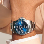 longines HydroConquest 41mm - Sunray Blue on Bracelet