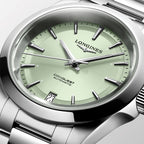 longines Conquest 34mm - Sunray Green on Bracelet