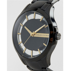 Armani Exchange Hampton Series AX2192 Men's Chronograph – Black Dial with Matching Black Stainless Steel Bracelet