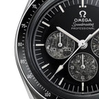 OMEGA Speedmaster Caliber 321 Platinum 42mm - Black on Leather Strap