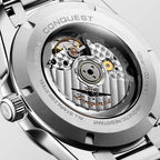 longines Conquest 41mm - Sunray Silver on Bracelet