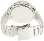 Diesel DZ4465 Mega Chief Chronograph Men's Watch – Blue Dial & Silver Stainless Steel Strap