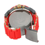 Diesel DZ7430 Mr. Daddy 2.0 Chronograph Men's Watch – Grey Dial & Red Rubber Strap