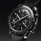 OMEGA Speedmaster Dark Side of the Moon Black Ceramic 44.25mm - Black on Fabric Strap