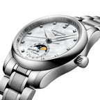 longines Master Collection Moonphase 34mm - White on Bracelet