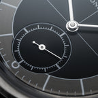 longines Heritage Classic Sector Dial 38.5mm - Black on Bracelet