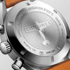 longines Avigation BigEye 41mm - Blue on Leather Strap