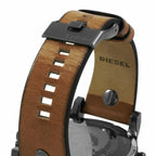 Diesel DZ7332 Mr. Daddy 2.0 Chronograph Men's Watch – Black Dial & Brown Leather Strap