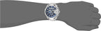 Diesel DZ4417 Mega Chief Chronograph Men's Watch – Blue Dial & Silver Stainless Steel Strap