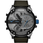 Diesel DZ7420 Mr. Daddy 2.0 Chronograph Men's Watch – Grey Dial & Black Nylon Strap