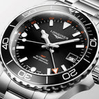 longines HydroConquest GMT 41mm - Black on Bracelet