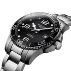 longines HydroConquest 39mm - Black on Bracelet